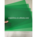 Прозрачный цветной матовый лист ПВХ зеленый, прозрачный матовый Покрашенный Твердый лист PVC 